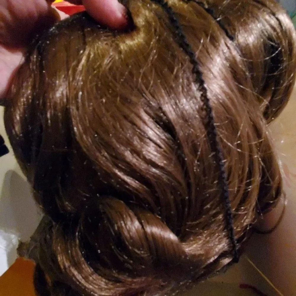 NEW Light Brown Wig! Skin top wigs